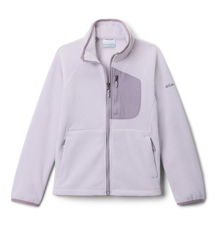 COLUMBIA NIÑO ABRIGO FAST TREK IV FLEECE FULL ZIP LAVENDER PEARL/SHALE PURPLE