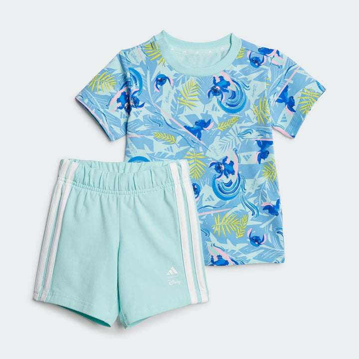 ADIDAS NIÑO CONJ. DE SHORT I DY LS T SET SEFLAQ/MULTCO