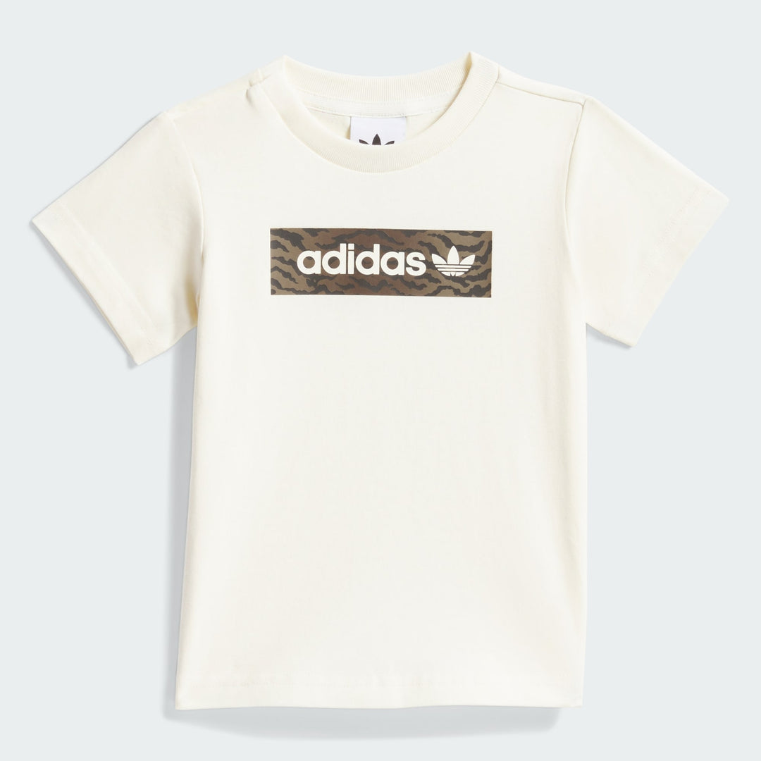 ADIDAS  NIÑO CONJ. DE SHORT AOP ANIMAL PRINT