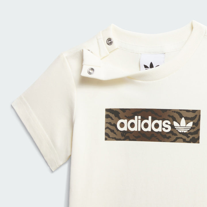 ADIDAS  NIÑO CONJ. DE SHORT AOP ANIMAL PRINT