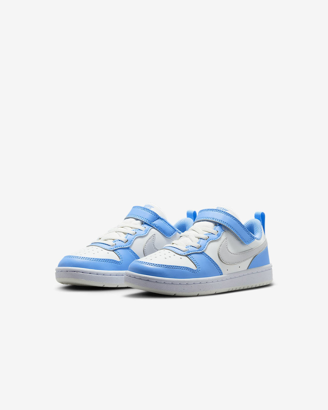 NIKE NIÑO ZAPATILLA COURT BOROUGH LOW RECRAFT SMMT WHT/VST GRY