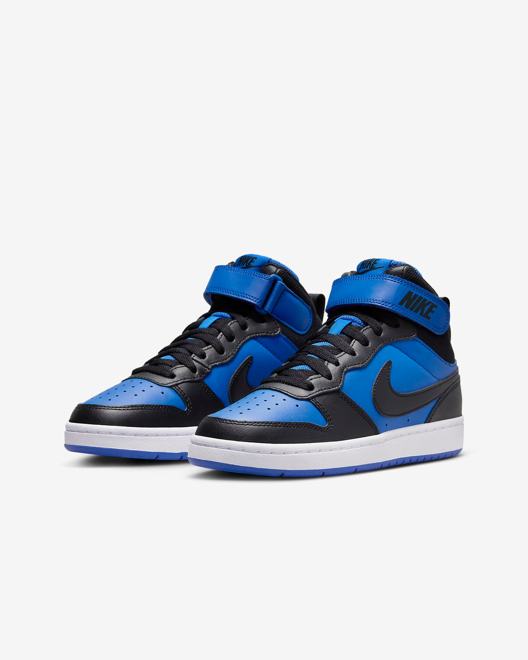 NIKE NIÑO ZAPATILLA CRT BOROUGH MID 2 BG GAME ROYAL/BLK/WHT