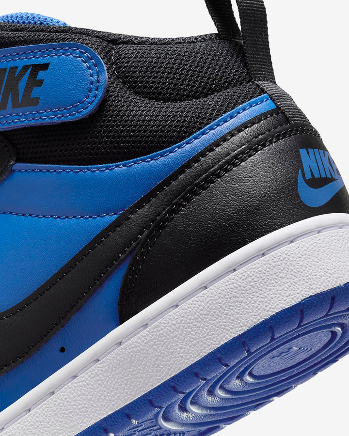 NIKE NIÑO ZAPATILLA CRT BOROUGH MID 2 BG GAME ROYAL/BLK/WHT