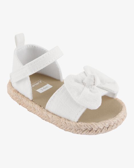 CARTERS BEBE NIÑA SANDALIA CREAM BOW