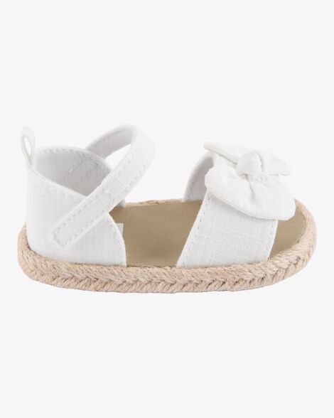 CARTERS BEBE NIÑA SANDALIA CREAM BOW