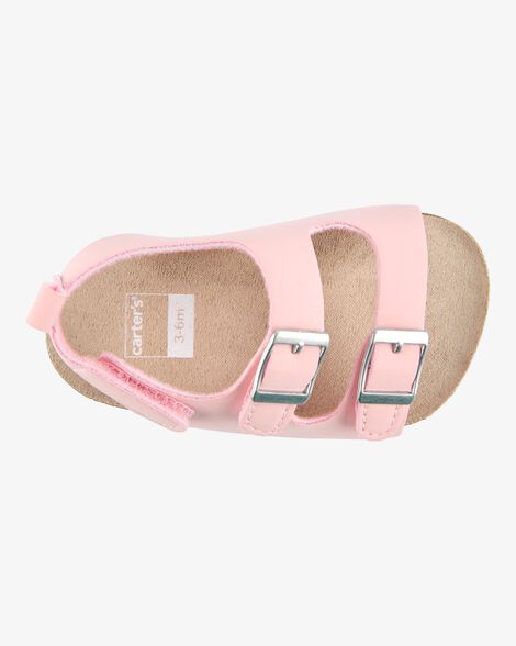 CARTERS BEBE NIÑA SANDALIA PINK BIRK