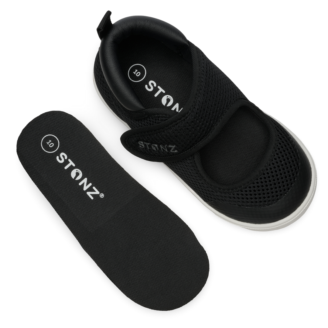 STONZ NIÑA ZAPATO CRUISER MARY JANE BLACK