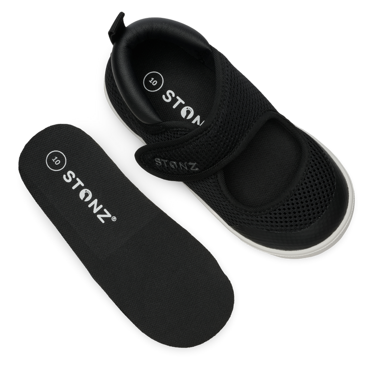 STONZ NIÑA ZAPATO CRUISER MARY JANE BLACK