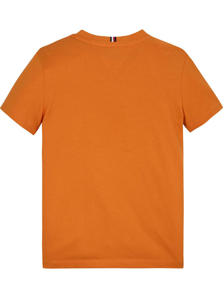 TOMMY HILFIGER NIÑO TSHIRT ORANGE THUNDER