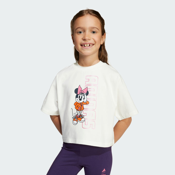ADIDAS NIÑA TSHIRT LG DY MI T CWHITE/LUCPNK