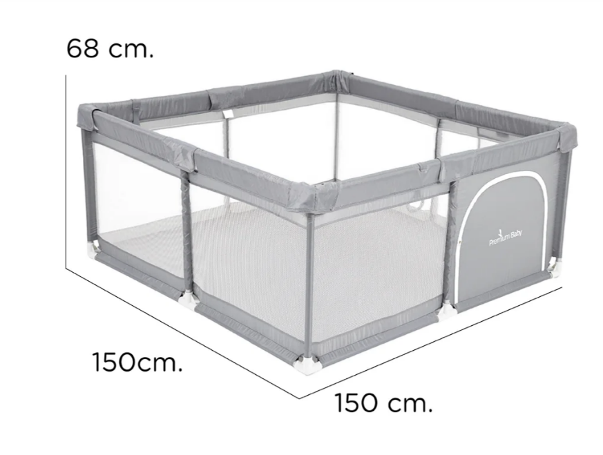 PREMIUM BABY GIMANSIO INTERACTIVO PARA BEBÉ 150 x 150 cm