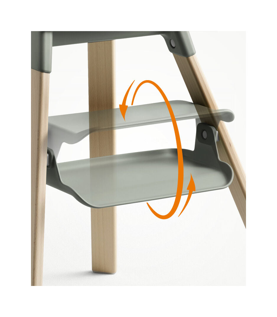 STOKKE SILLA DE COMER CLIKK HIGH CHAIR GLACIER GREEN