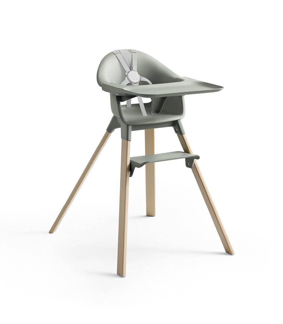 STOKKE SILLA DE COMER CLIKK HIGH CHAIR GLACIER GREEN