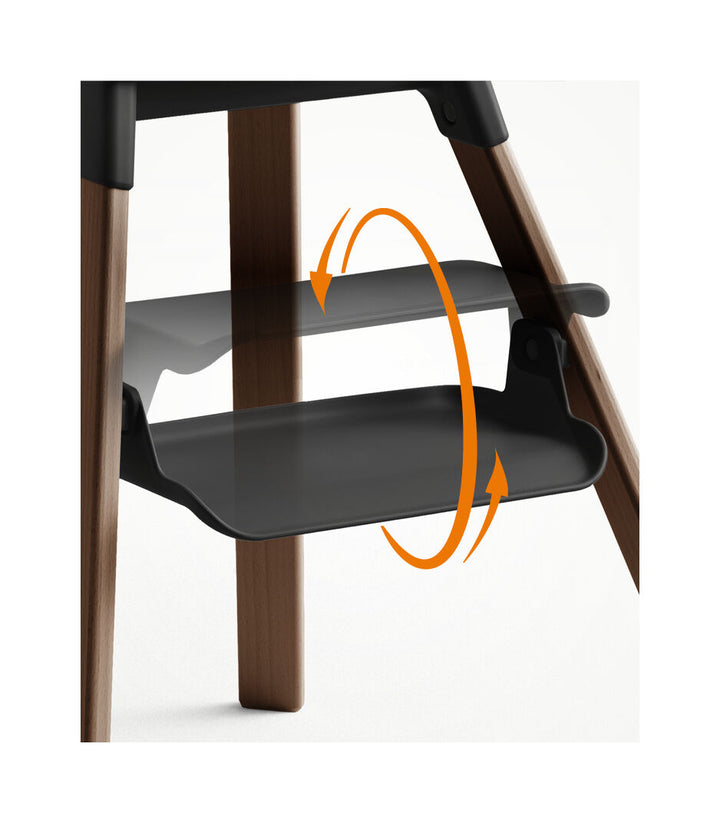 STOKKE SILLA DE COMER CLIKK BLACK/WARM BROWN