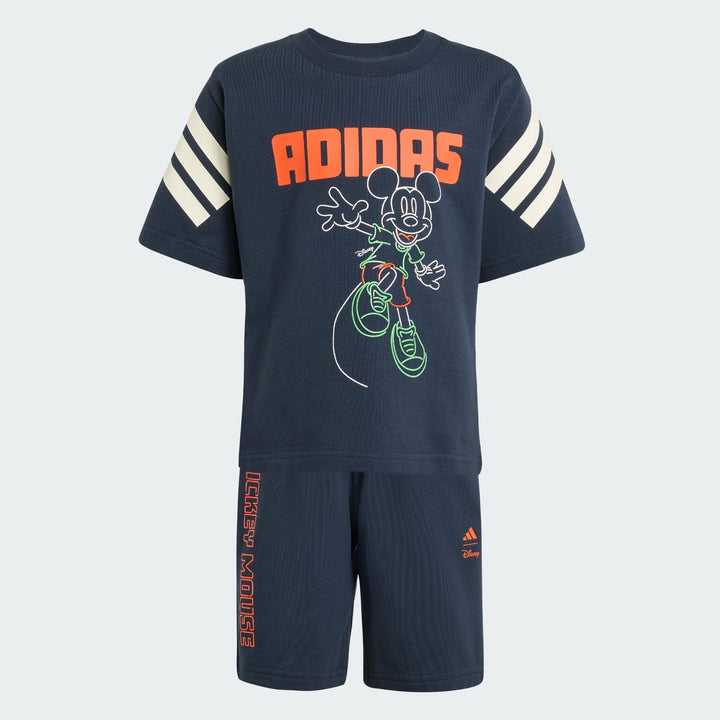 ADIDAS NIÑO CONJ. DE SHORT LK DY MM AURINK/OWHT/IMPORA