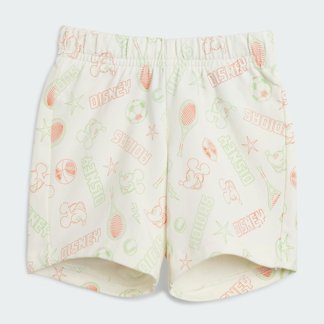 ADIDAS NIÑO CONJ. DE SHORT I DY MM AURIVY/LIMBUR