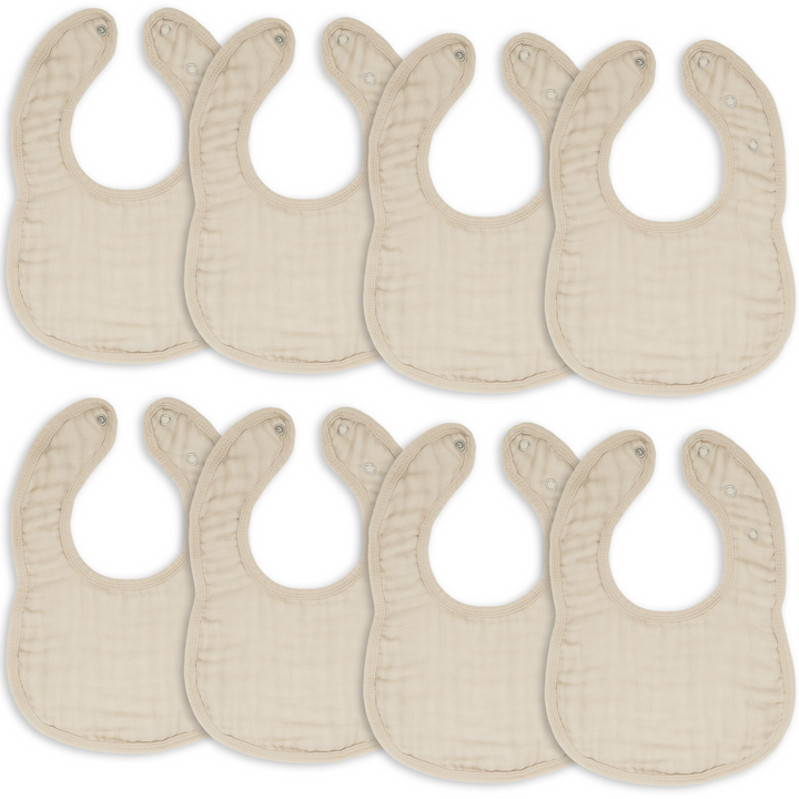COMFY CUBS BABERO MUSLIN SAND 8PK