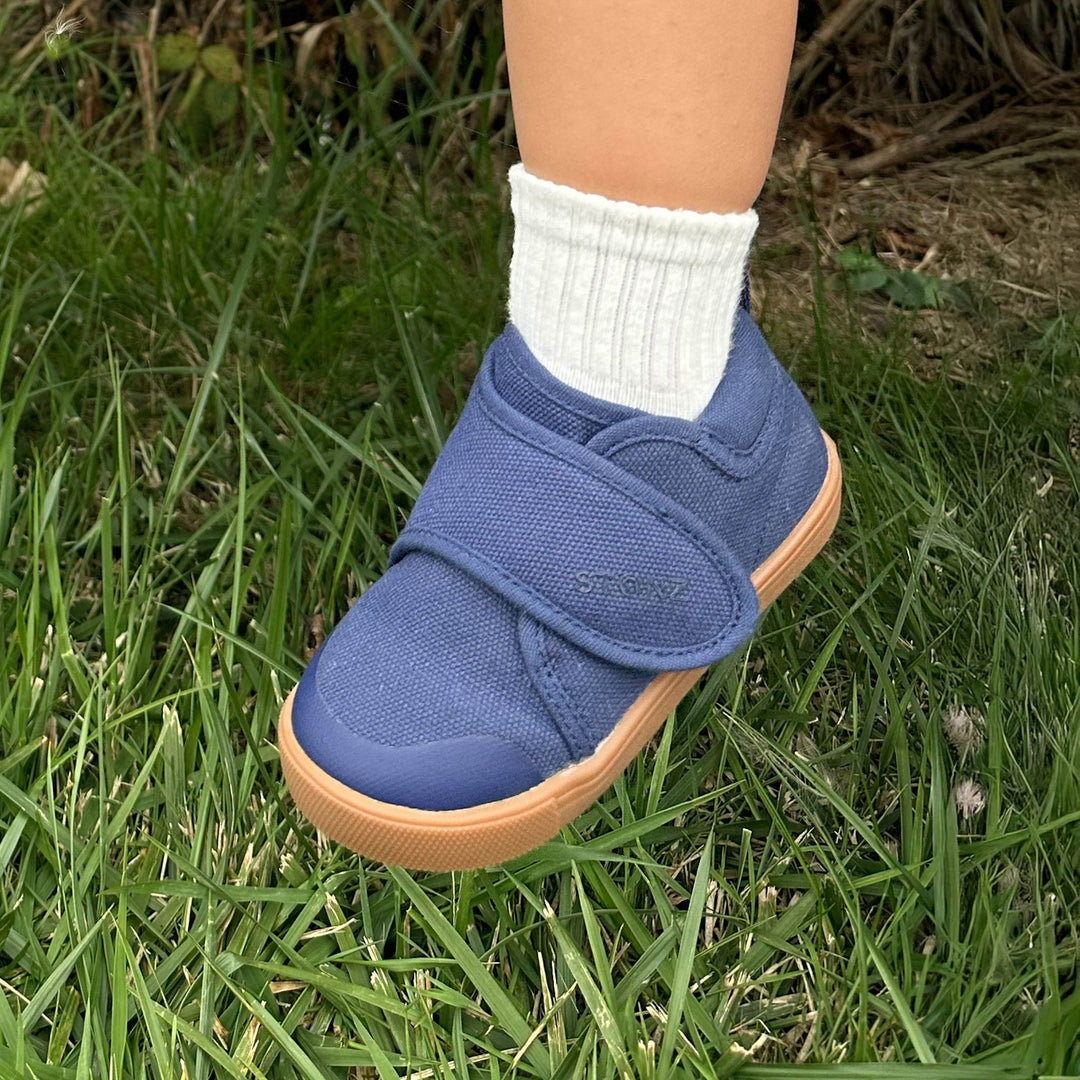 STONZ NIÑO ZAPATILLA CRUISER NATURAL NAVY