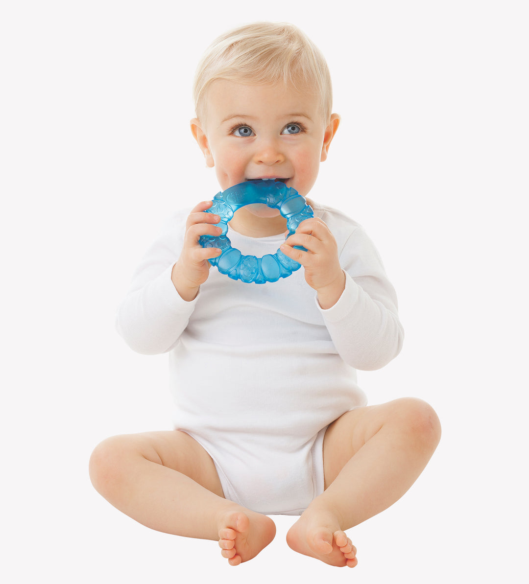 PLAYGRO MORDEDOR CIRCULAR DE AGUA AZUL