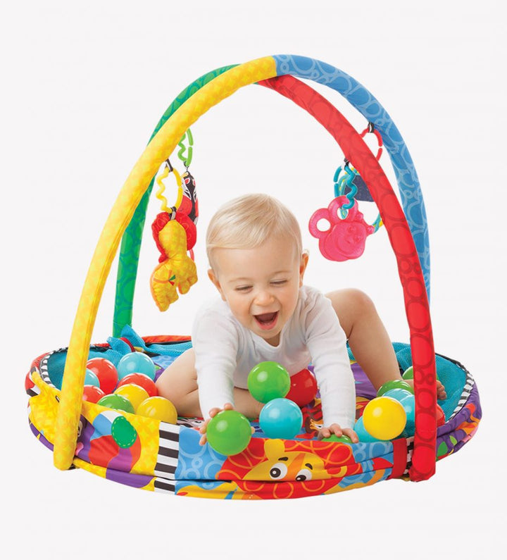 PLAYGRO GIMNASIO Y PISCINA CON BOLITAS