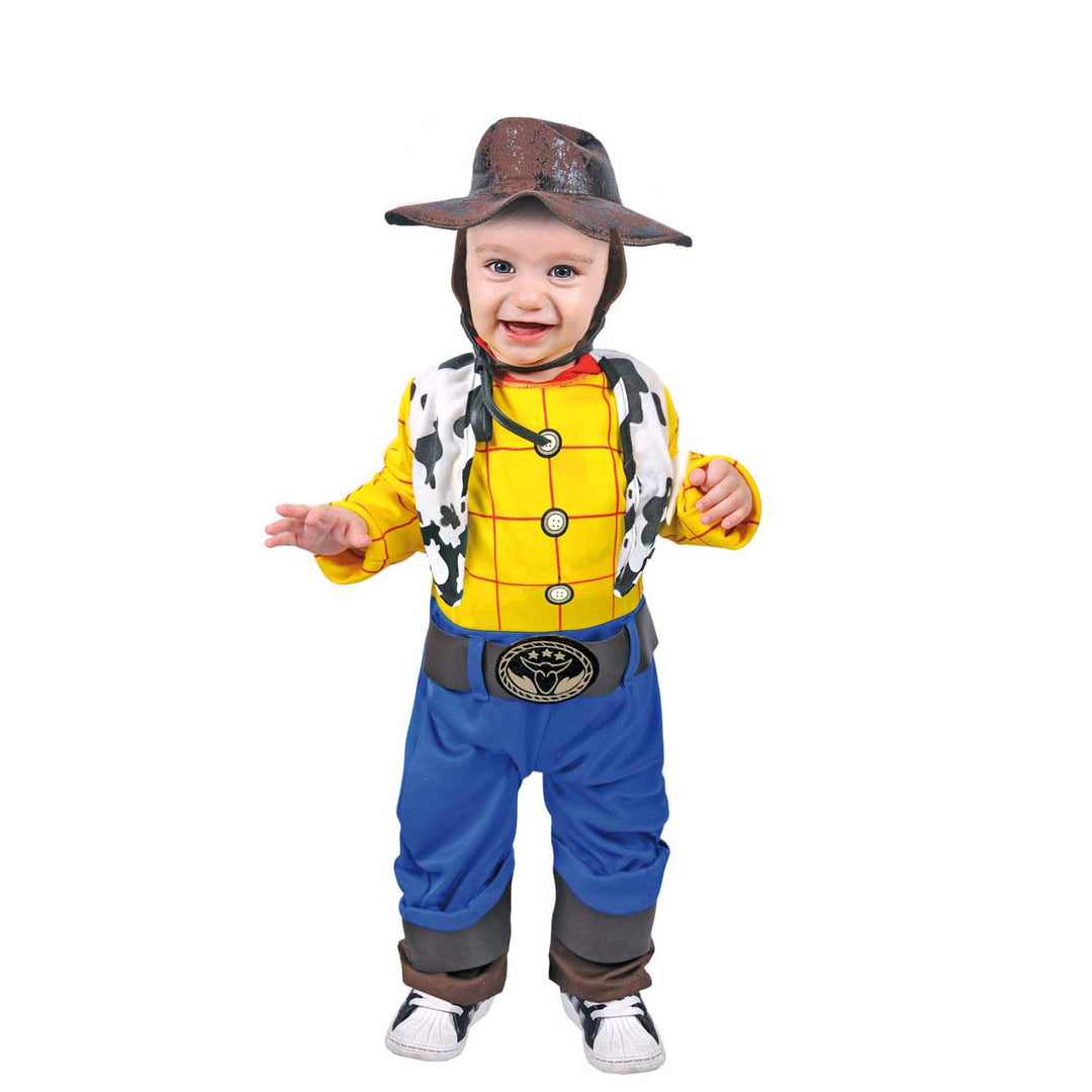 DISFRACES BEBE NIÑO DISFRAZ VAQUERITO WUDY