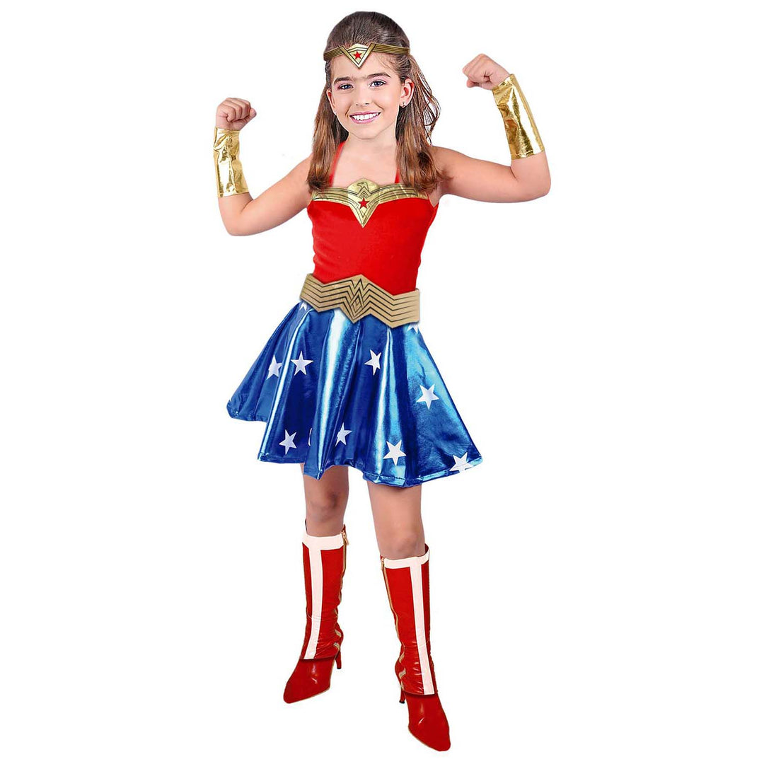 Disfraz Chica Maravilla Infinity para Niña - Halloween