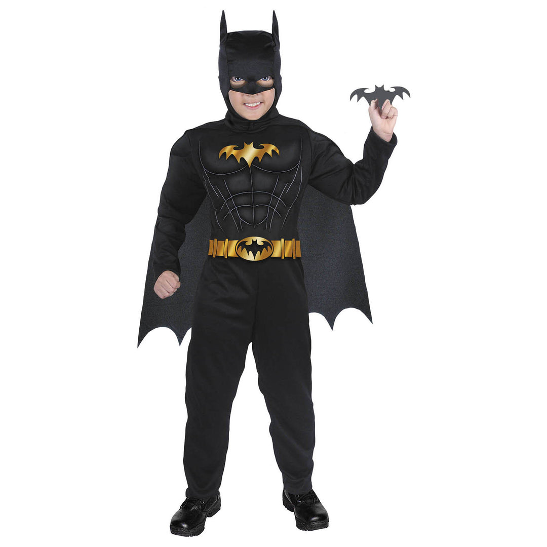 DISFRACES NIÑO DISFRAZ MURCIELAGO GOLD