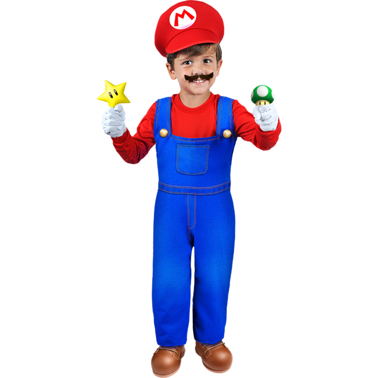 DISFRACES NIÑO DISFRAZ SUPER MARIO