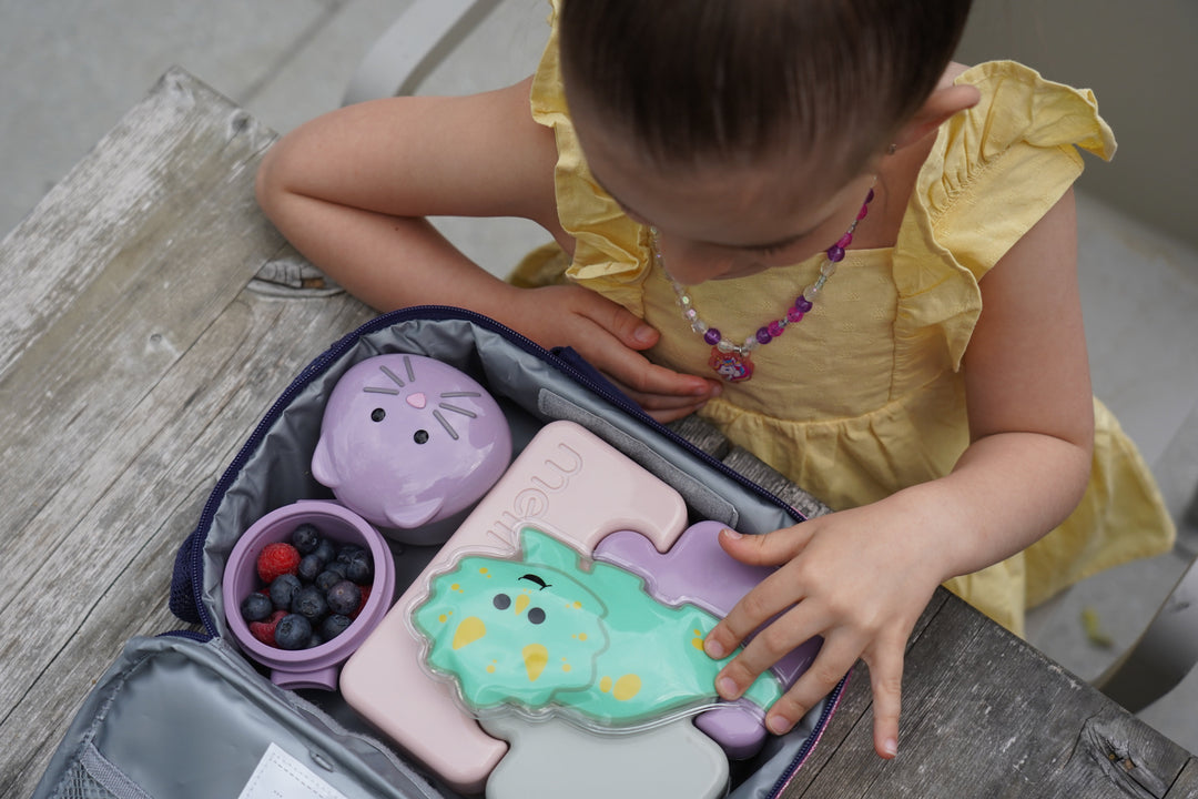 MELII GEL ICE PACK DINO & SHARK 2PCS