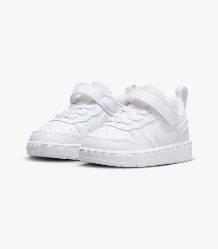 NIKE NIÑO ZAPATILLA COURT BOROUGH LOW RECRAFT WHT/WHT