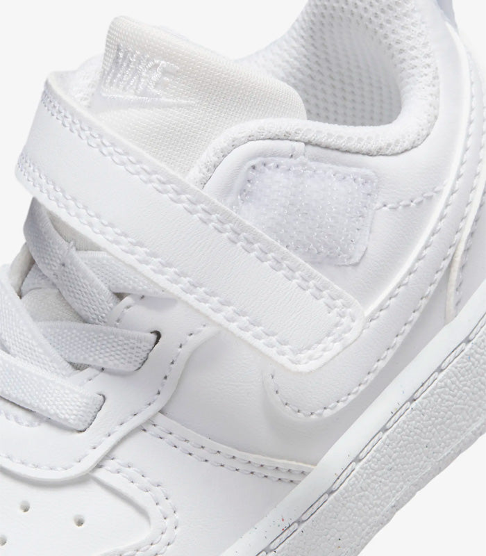 NIKE NIÑO ZAPATILLA COURT BOROUGH LOW RECRAFT WHT/WHT