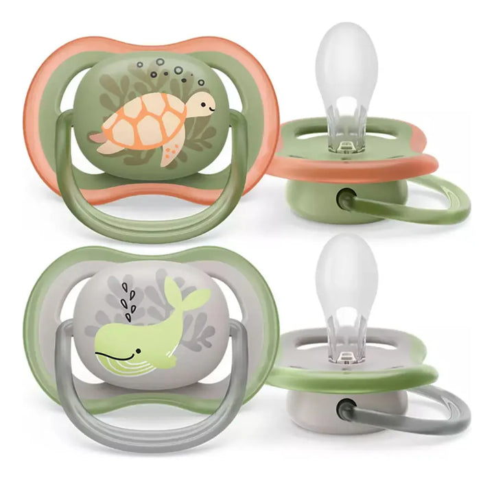 AVENT CHUPOS ULTRA AIR 2PK 6-18M
