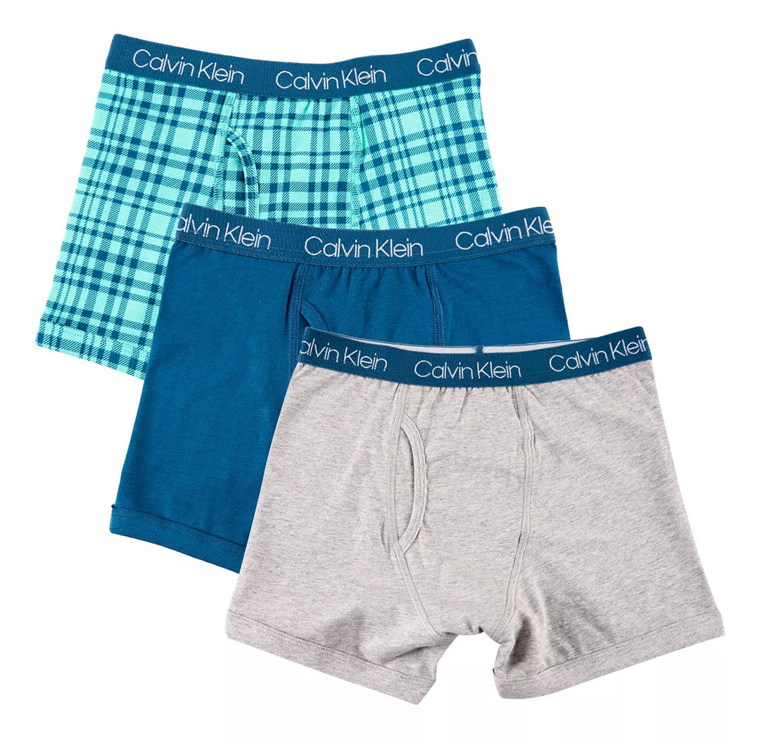 CALVIN KLEIN NIÑO BOXER LOLIPOP/BLACK/CASTLEROCK