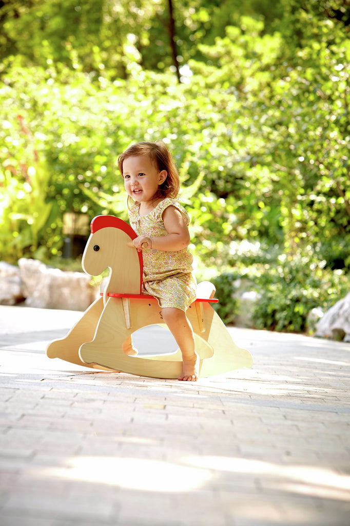 HAPE ROCK AND RIDE ROCKING HORSE
