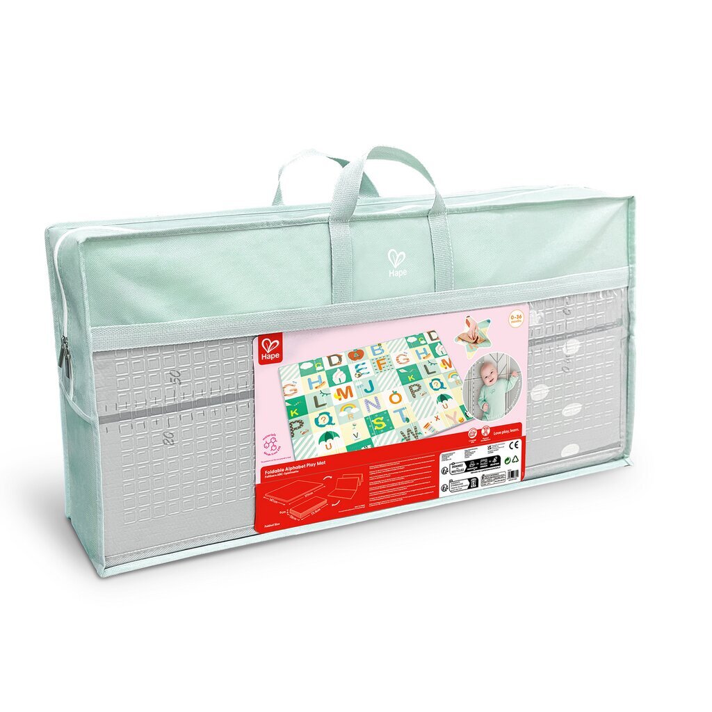 HAPE ALFOMBRA DE JUEGO PLEGABLE CON ALFABETO