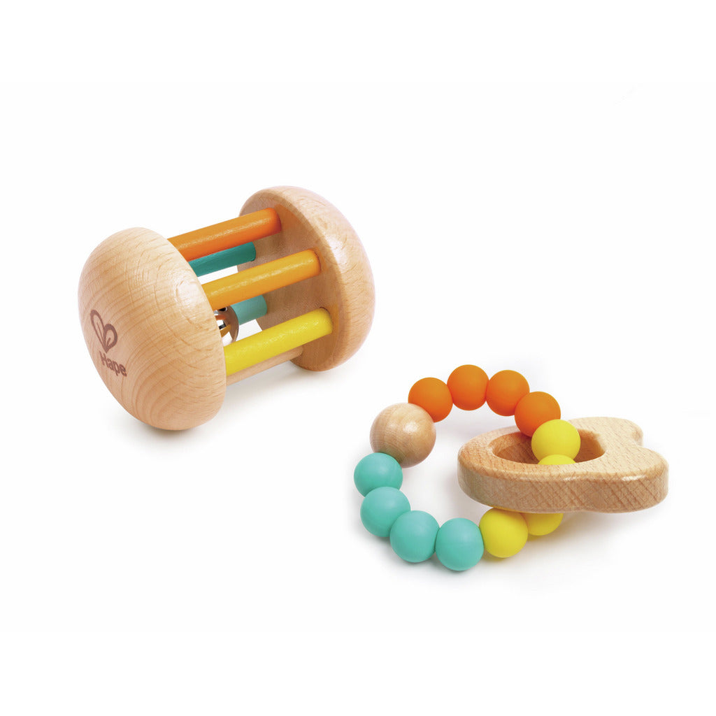 HAPE SET DE REGALO SENSORIAL PARA BEBÉ