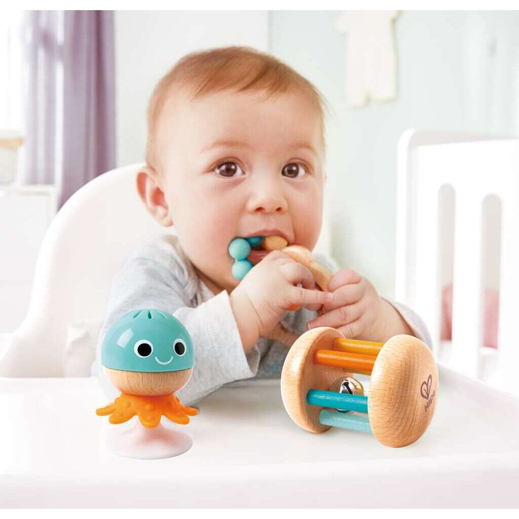 HAPE SET DE REGALO SENSORIAL PARA BEBÉ