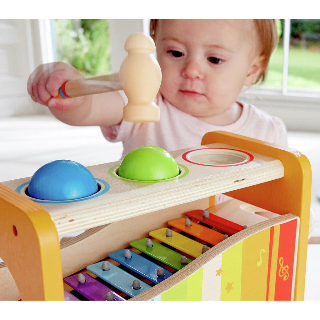 HAPE POUND AND TAP BENCH