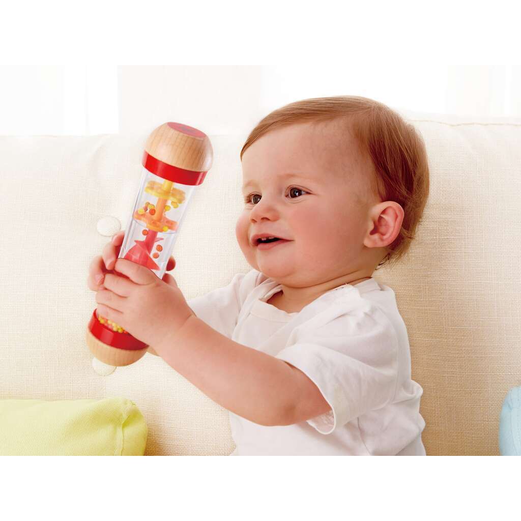 HAPE BEADED RAINDROPS-RED