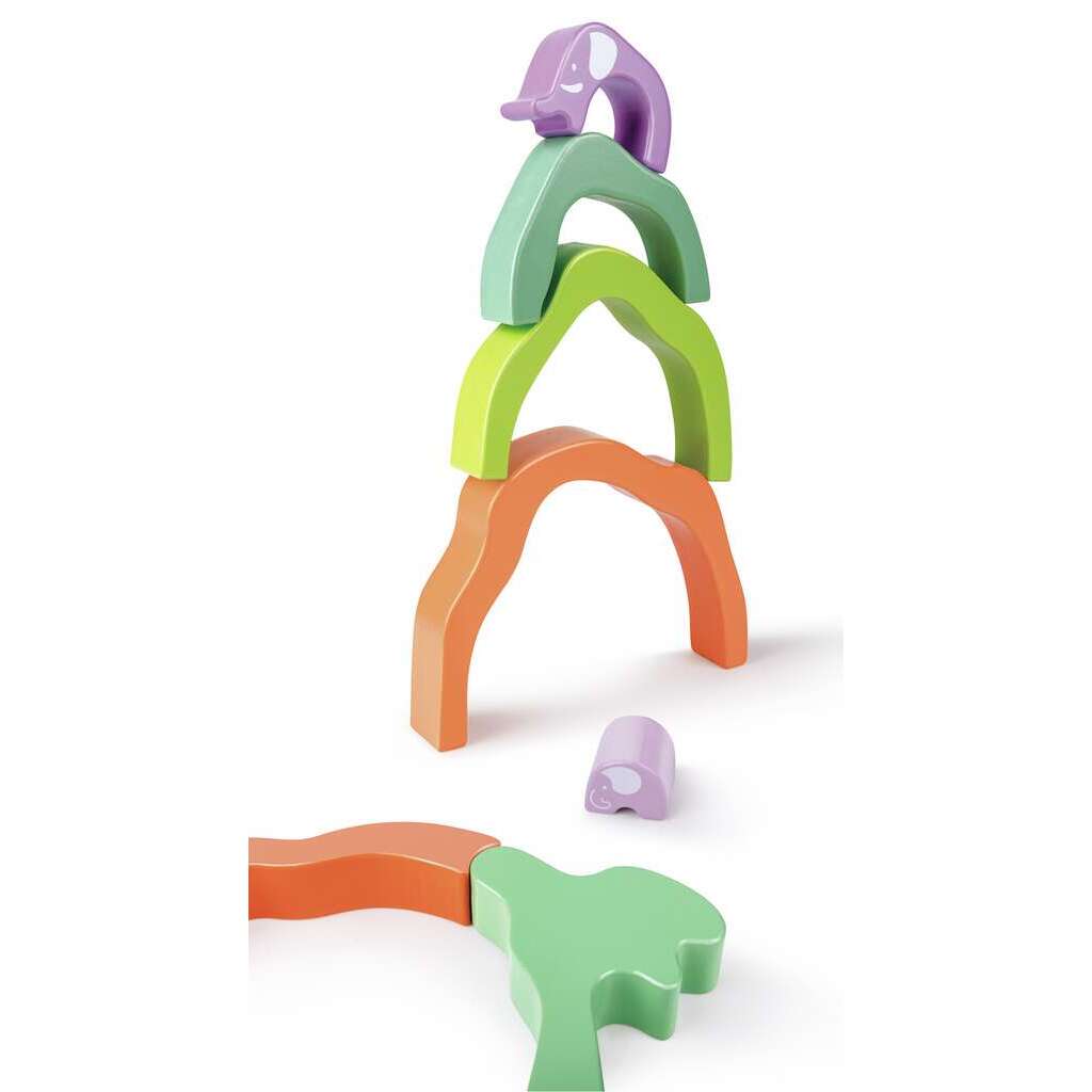 HAPE SAFARI ELEPHANT STACKING BLOCKS