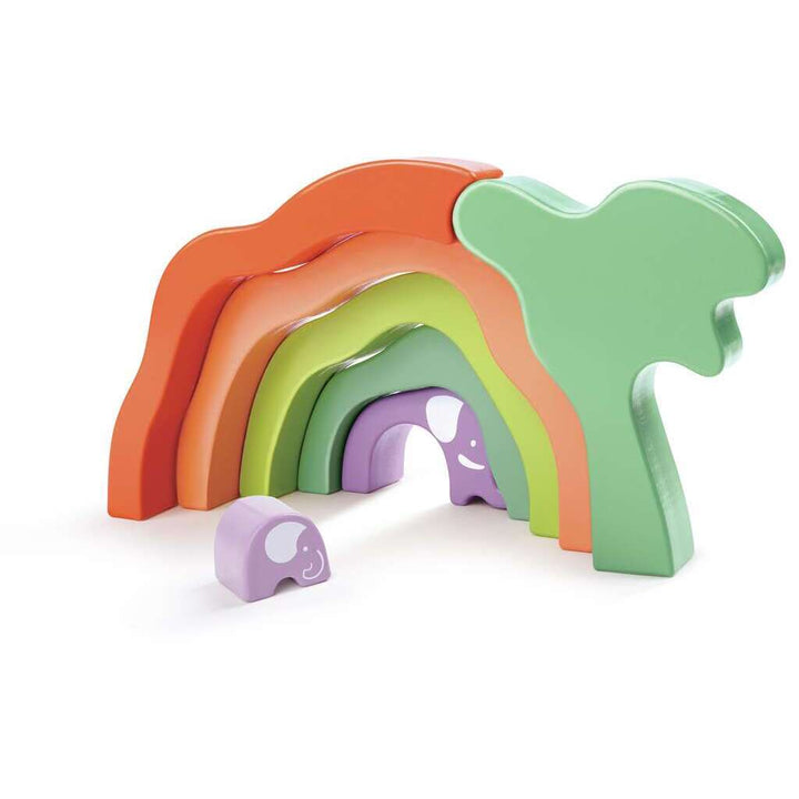 HAPE SAFARI ELEPHANT STACKING BLOCKS