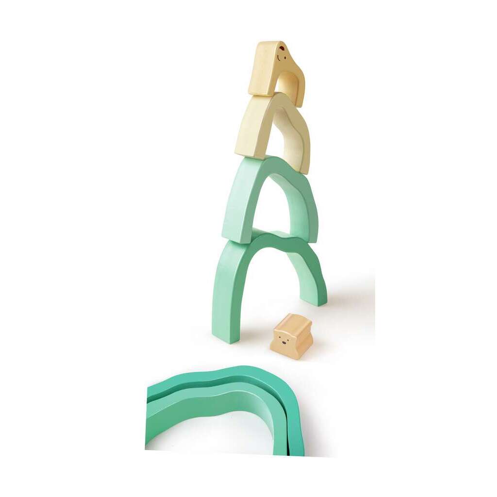 HAPE ARCTIC POLAR BEAR STACKING BLOCKS
