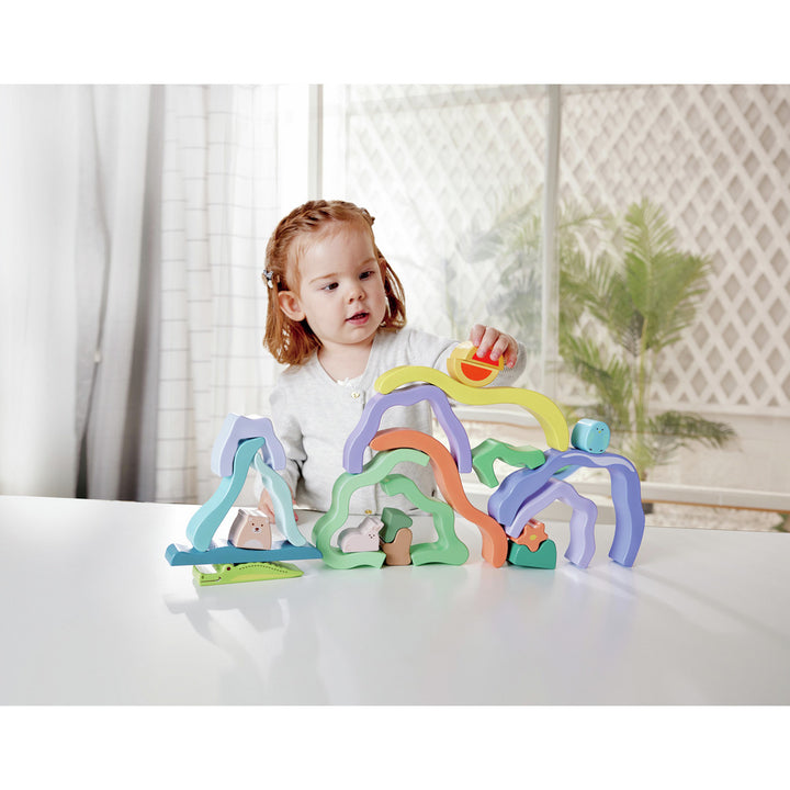 HAPE BOQUES APILABLES CON ESCENAS DE LA NATURALEZA