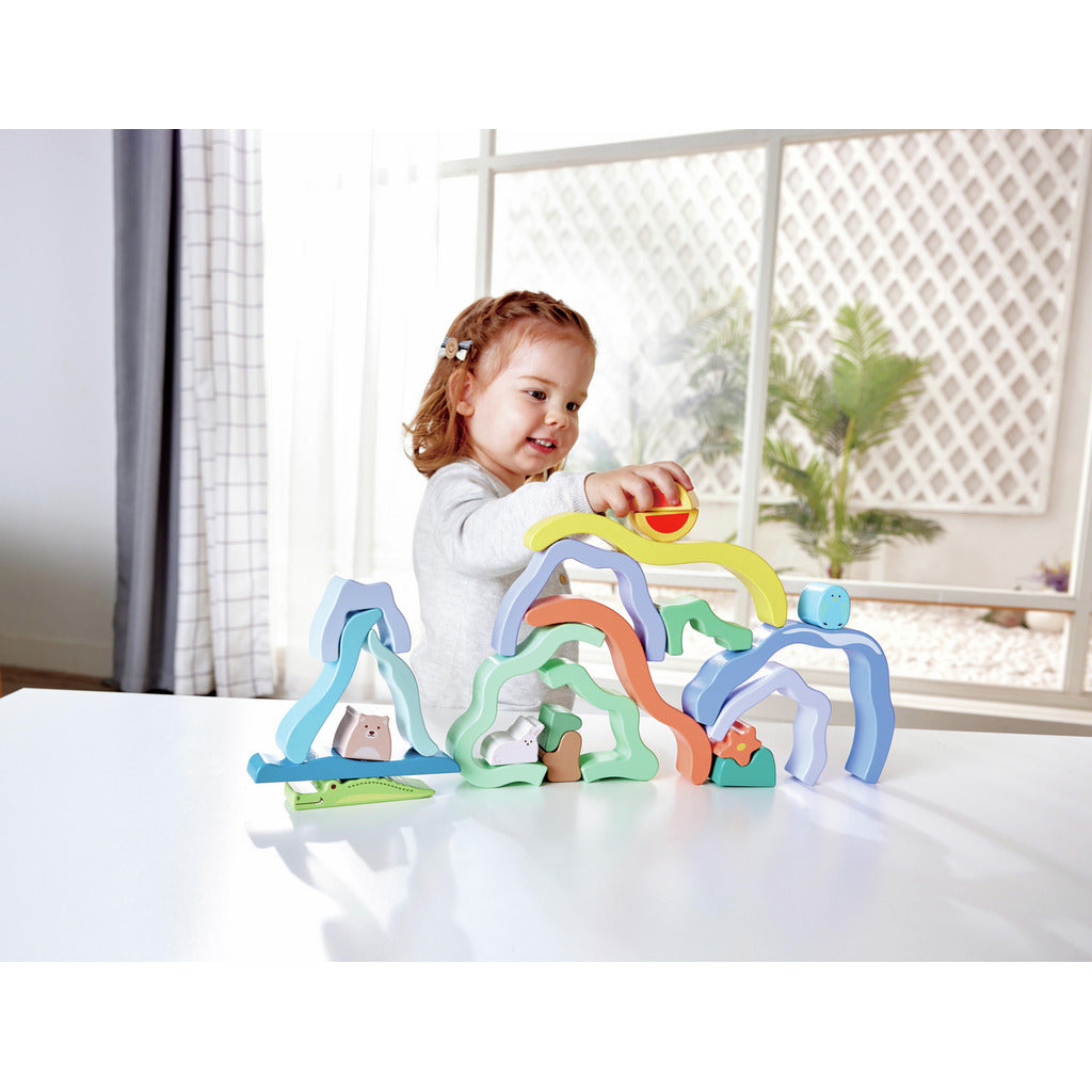 HAPE BOQUES APILABLES CON ESCENAS DE LA NATURALEZA