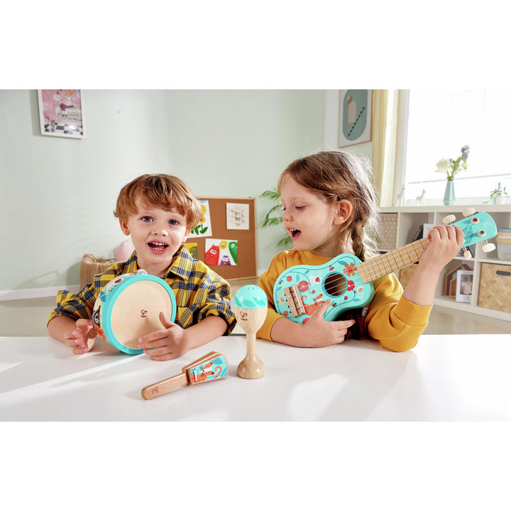 HAPE SET DE UKELELE 4 EN 1