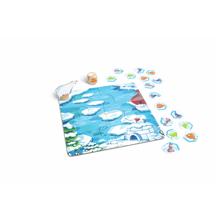 HAPE JUEGO DE MEMORIA CON FROSTY EL OSO POLAR