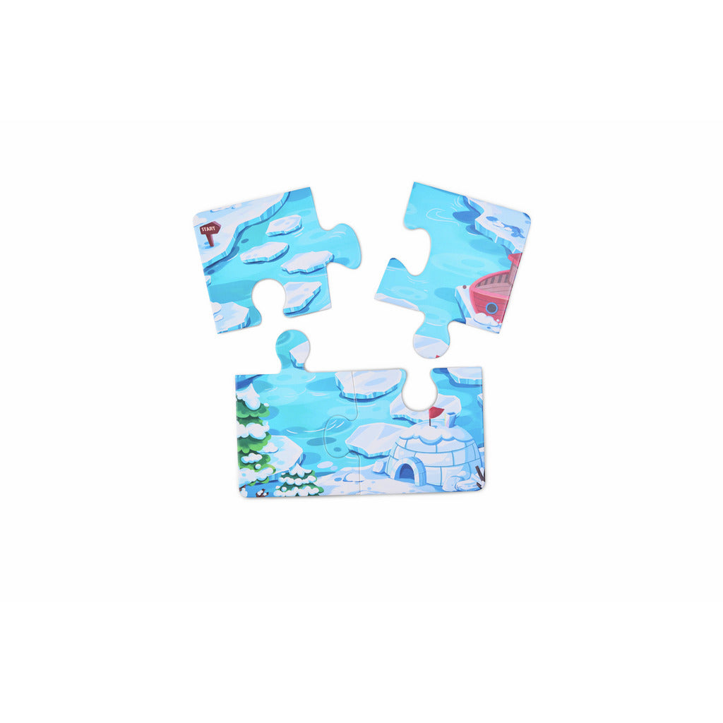 HAPE JUEGO DE MEMORIA CON FROSTY EL OSO POLAR