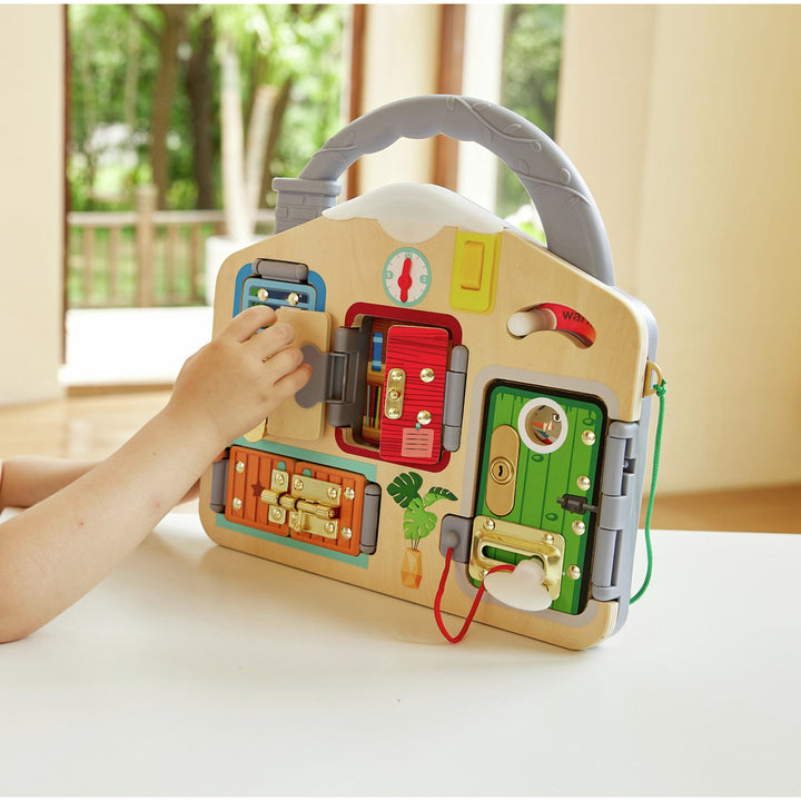 HAPE TABLERO DE JUEGO LOCK & LEARN
