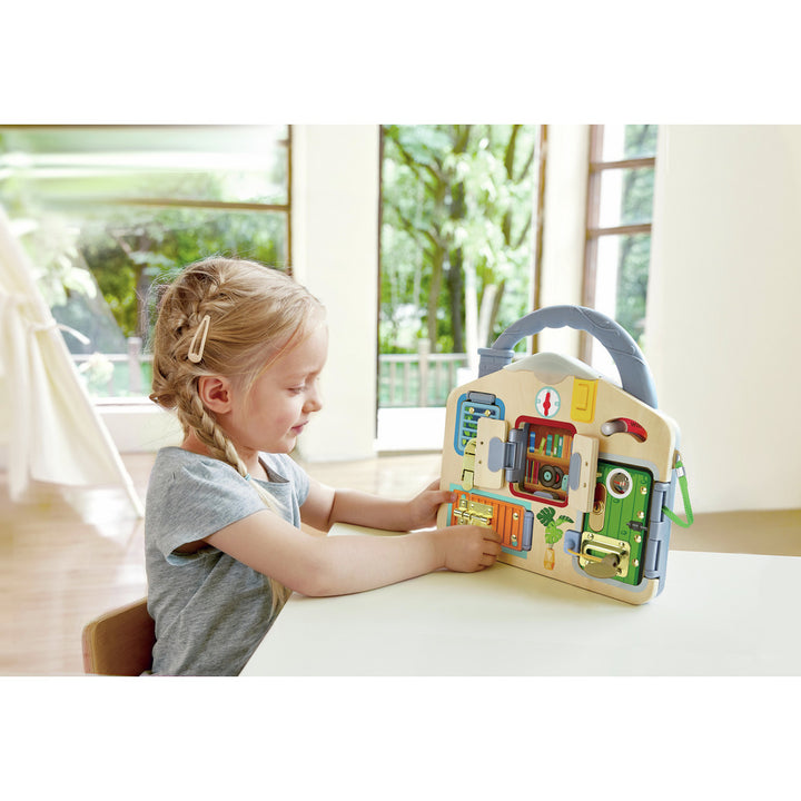 HAPE TABLERO DE JUEGO LOCK & LEARN