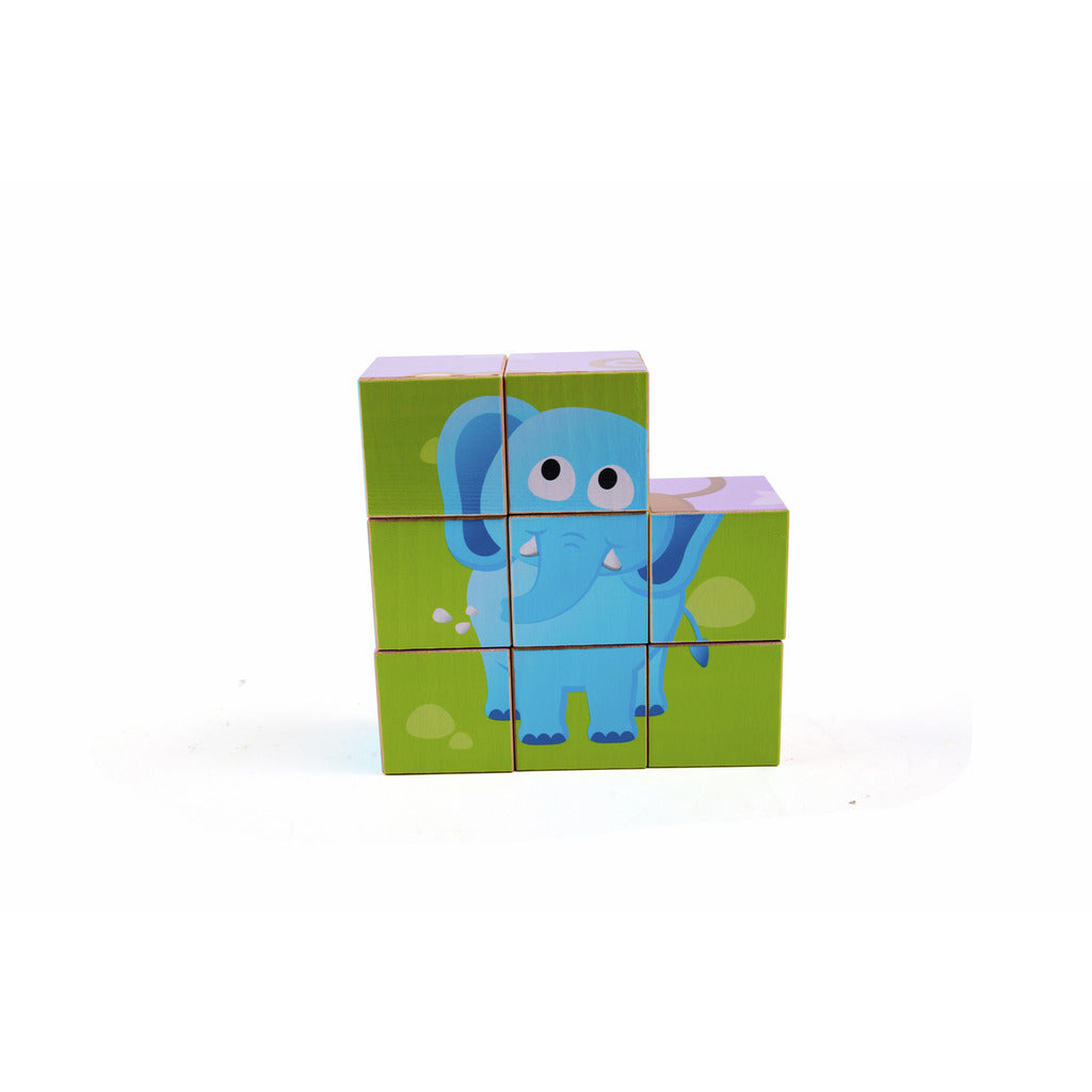 HAPE JUNGLE ANIMAL BLOCK PUZZLE